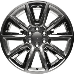 22x9 Factory Replacement New Alloy Wheel For Chevrolet Silverado 1500 4X4 2018-2019