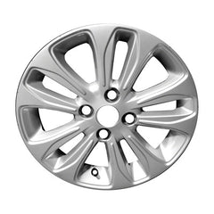 15x6 Aluminum Wheel - All Painted Silver