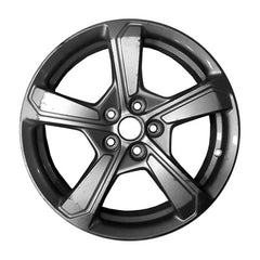 17x7 Aluminum Wheel - Painted Bright Sparkle Silver Metallic
