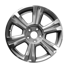 18x7 Aluminum Wheel - Machined And Silver