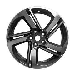18x7 Aluminum Wheel - Machined And Medium Charcoal