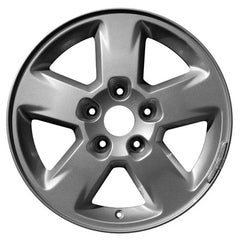 17x8 Aluminum Wheel - All Painted Silver