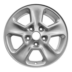 17x8 Aluminum Wheel - All Painted Sparkle Silver
