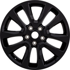  20x8 Factory Replacement New Alloy Wheel for 2017-2022 Jeep Grand Cherokee with 10 Spoke Painted Black