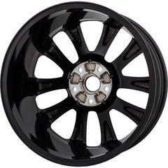  20x8 Factory Replacement New Alloy Wheel for 2017-2022 Jeep Grand Cherokee with 10 Spoke Painted Black