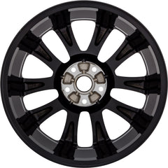  20x8 Factory Replacement New Alloy Wheel for 2017-2022 Jeep Grand Cherokee with 10 Spoke Painted Black