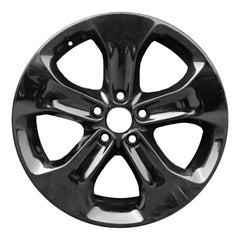 18x7 Aluminum Wheel - All Painted Black