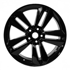 19x9 Aluminum Wheel - Painted Black