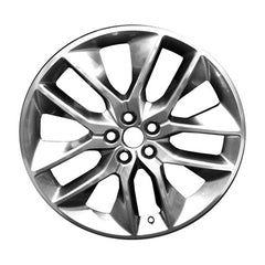 20x8 Aluminum Wheel - Polished And Dark Smoked Hypersilver