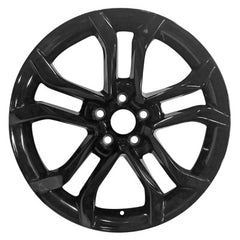 18x8 Aluminum Wheel - All Painted Black