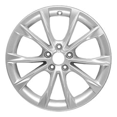 18x8.5 Aluminum Wheel - All Painted Bright Silver