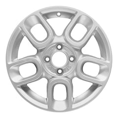 15x6 Aluminum Wheel - All Painted Silver