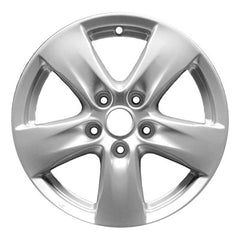 16x7 Aluminum Wheel - All Painted Silver
