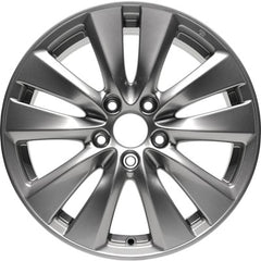 17x7.5 Aluminum Wheel - Sparkle Silver Full Face