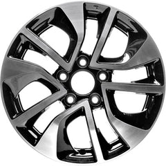 16x6.5 Aluminum Wheel - Machined And Black