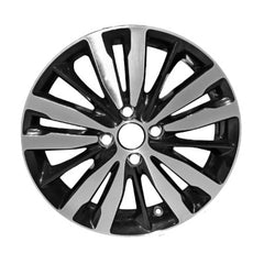 16x6 Aluminum Wheel - Machined And Black