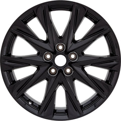  19x7 Factory Replacement New Alloy Wheel for 2021-2022 Mazda CX-5 with 10 Spoke Painted Black