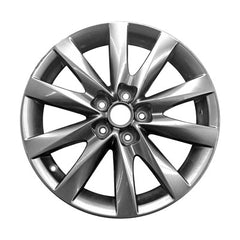 17x7.5 Aluminum Wheel - All Ptd Medium Charcoal Metallic