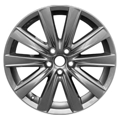 ALUMINUM WHEEL -  19 x 7.5 -  45MM OFFSET -  10 SPOKE -  5 STUD/LUG -  4.5 BP