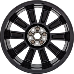  19x7.5 Factory Replacement New Alloy Wheel for 2021-2022 Mazda 6 with 10 Spoke Painted Gloss Black