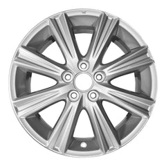 ALUMINUM WHEEL -  16 x 6.5 -  48MM OFFSET -  8 SPOKE -