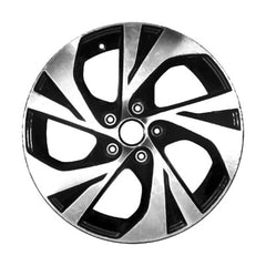17x7.5 Aluminum Wheel - Machined Dark Charcoal