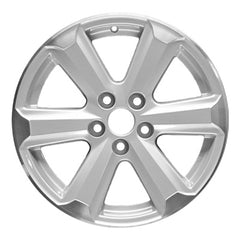 17x7.5 Aluminum Wheel - Machined And Silver