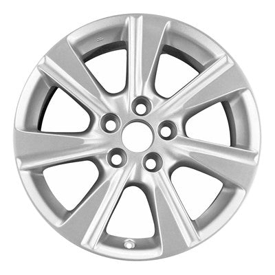 17x7.5 Aluminum Wheel - All Silver