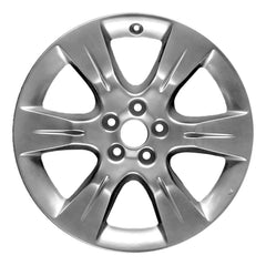 ALUMINUM WHEEL -  19 x 7 -  35MM OFFSET -  6 SPOKE -  5 STUD/LUG -  4.5 BP -  ALL