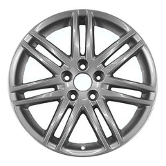 18x7.5 Aluminum Wheel - Medium Charcoal Full Face