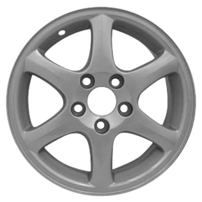 15x6.5 Aluminum Wheel - All Painted Bright Sparkle Silver