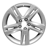 17x8 Aluminum Wheel - All Painted Light Silver