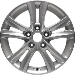 16x6.5 Aluminum Wheel - Medium Sparkle Silver Full Face