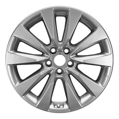 19x8 Aluminum Wheel - All Painted Bright Hyper Silver