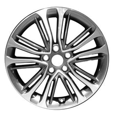 18x7.5 Aluminum Wheel - Machined And Dark Charcoal Metallic