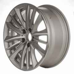 19x8.5 Aluminum Wheel - MACHINED/METALLIC Silver