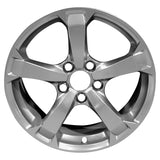 ALUMINUM WHEEL -  18 x 8 -  55MM OFFSET -  5 SPOKE -