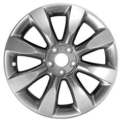 18x8 Aluminum Wheel - All Painted Light Smoked Hyper Silver