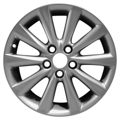 ALUMINUM WHEEL -  17 x 8 -  45MM OFFSET -  10 SPOKE -