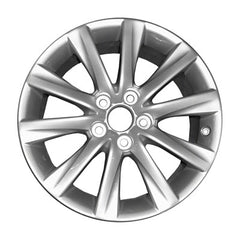17x7.5 Aluminum Wheel - All Painted Silver