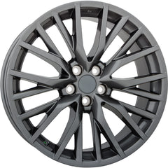  20x8 Factory Replacement New Alloy Wheel for 2016-2022 Lexus RX350 with 20 Spoke Painted Medium Hyper Silver