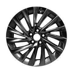 18x8 Aluminum Wheel - All Painted Light Smoked Hyper Silver