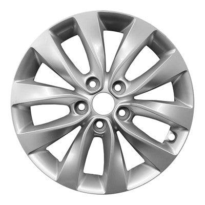 17x7 Aluminum Wheel - All Painted Silver