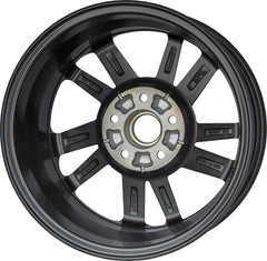  16x6.5 Factory Replacement New Alloy Wheel for 2022-2024 Kia Forte with 10 Spoke Machined Face with Painted Grey Pockets