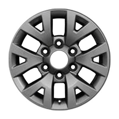 16x7 Aluminum Wheel - All Painted Medium Charcoal Metallic