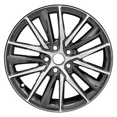 18x8 Aluminum Wheel - Machined Black