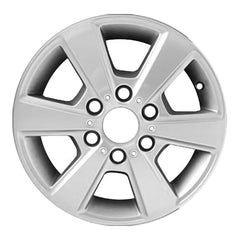 16x6.5 Aluminum Wheel - All Painted Silver Metallic