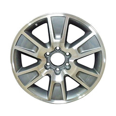20x8.5 Aluminum Wheel - Machined And Dark Gray