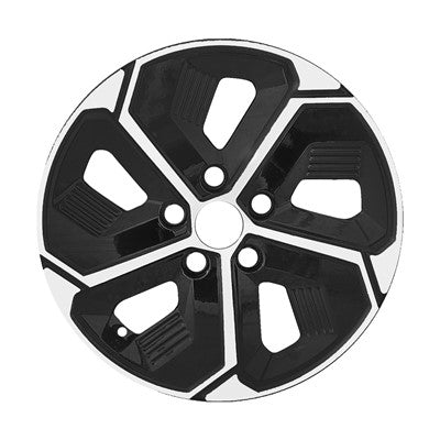 16x6.5 Aluminum Wheel - Machined Gloss Black