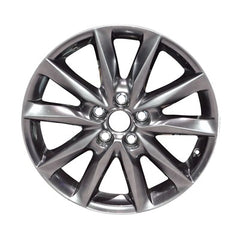 18x7 Aluminum Wheel - All Painted Dark Hypersilver